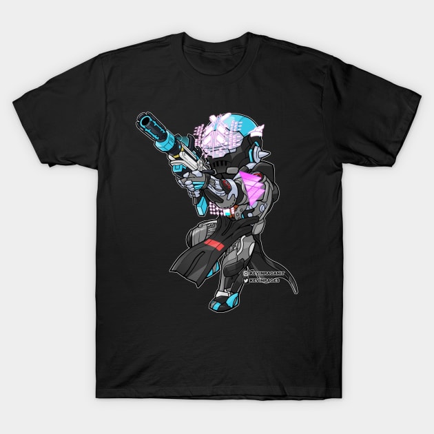 D2 DSC Warlock T-Shirt by fallerion